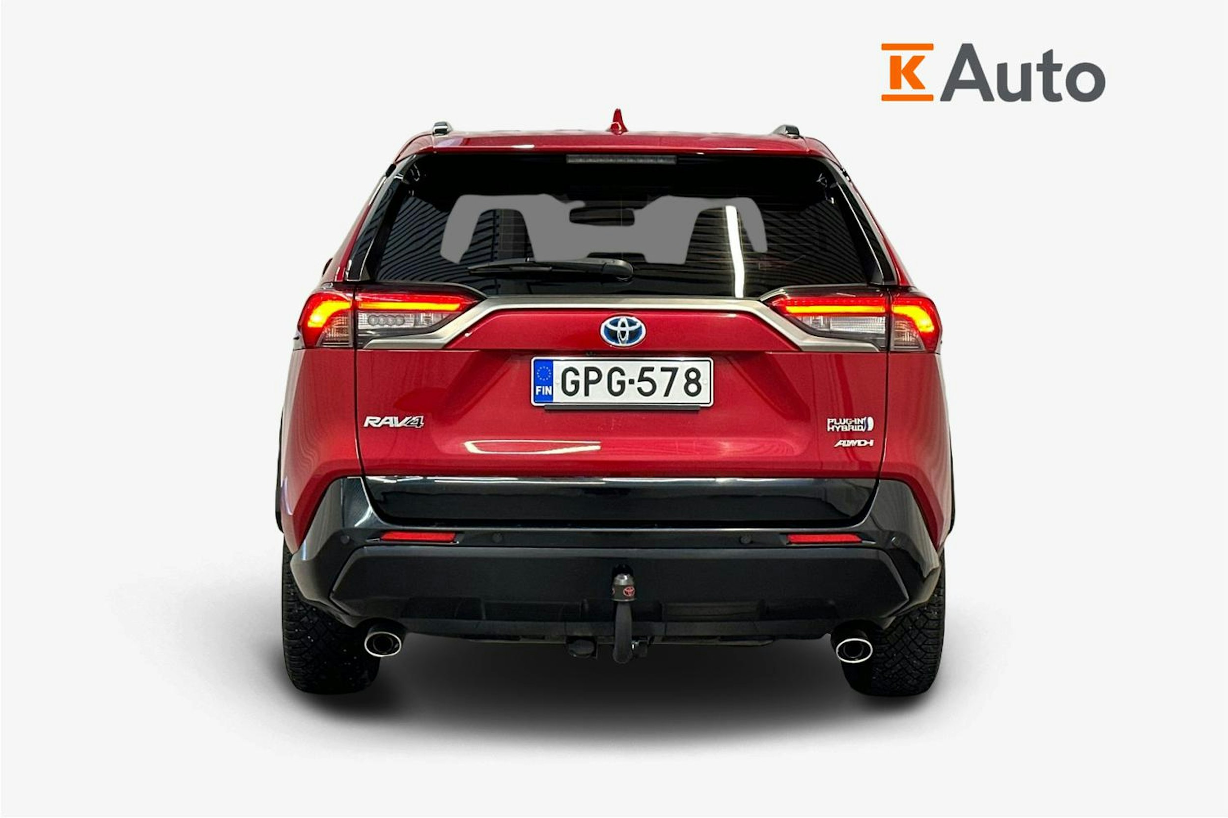 Punainen Toyota RAV4 Plug-in 2022 kuva 3.