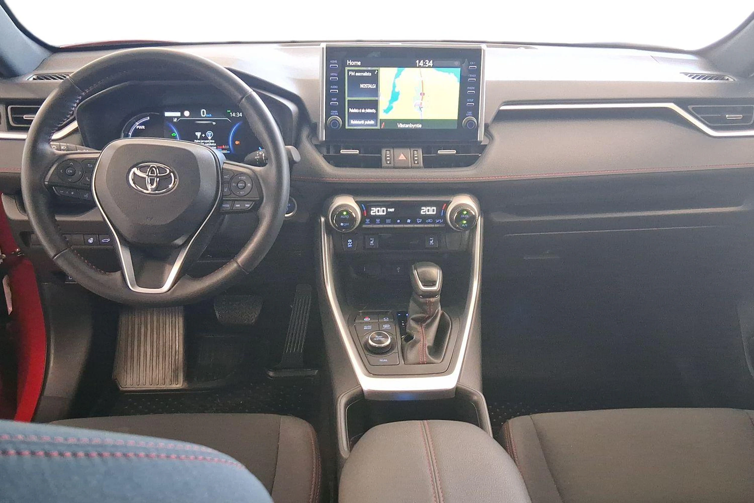 met. punainen Toyota RAV4 Plug-in 2023 kuva 7.