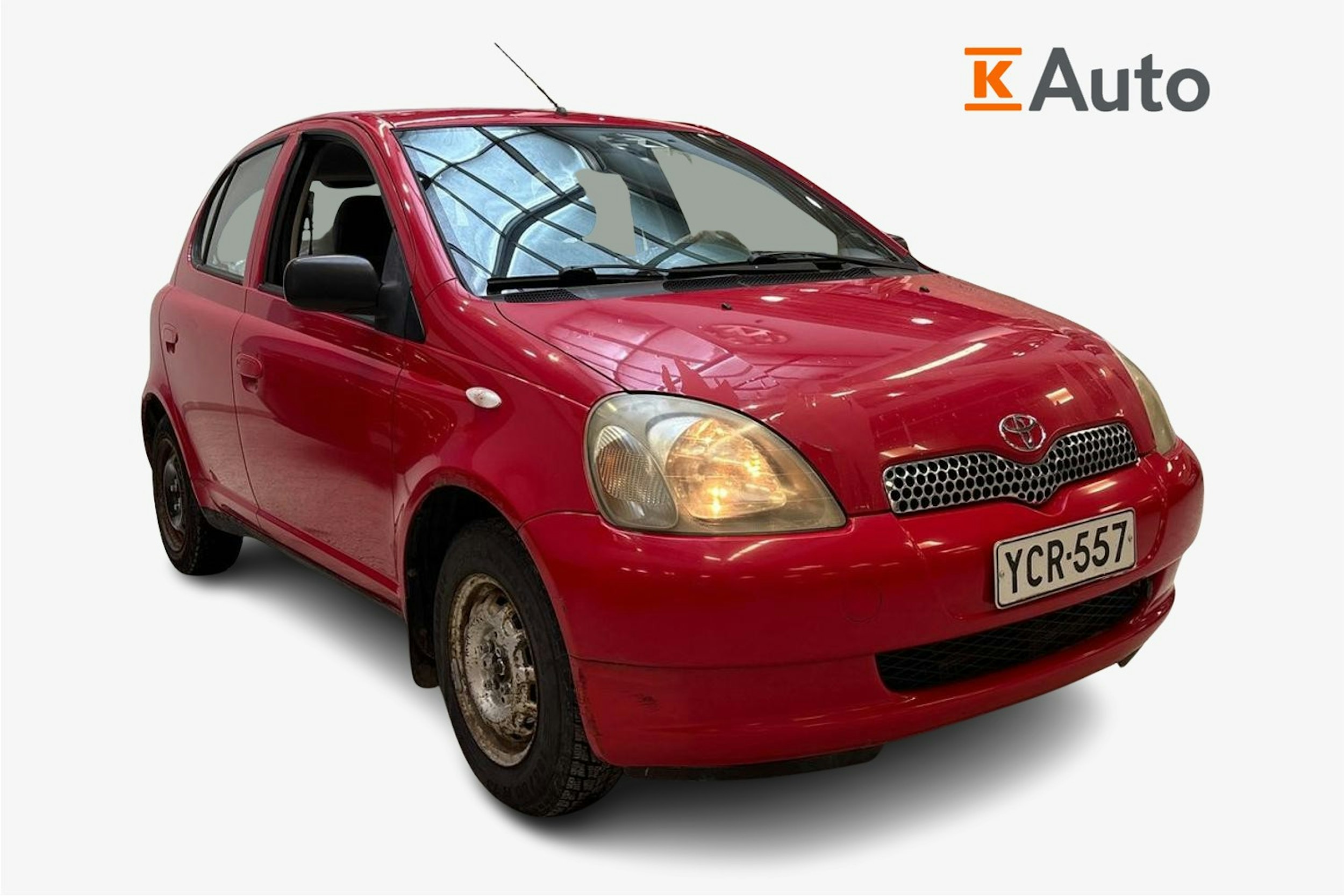 Punainen Toyota Yaris 1999 kuva 1.