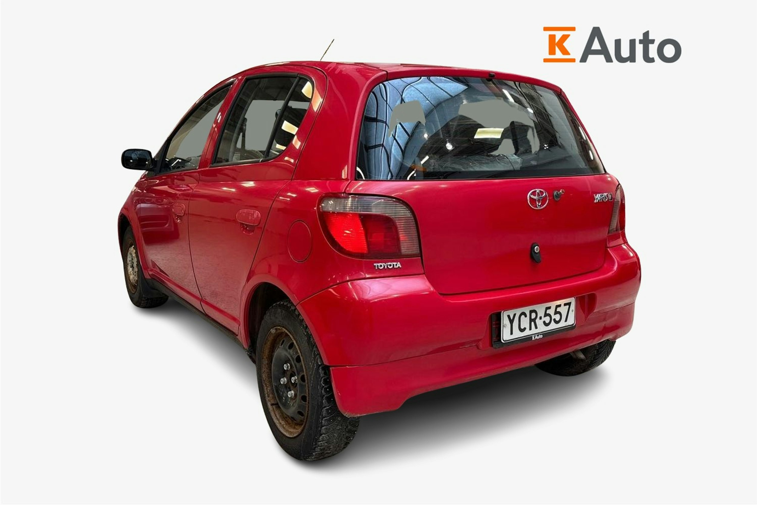 Punainen Toyota Yaris 1999 kuva 2.