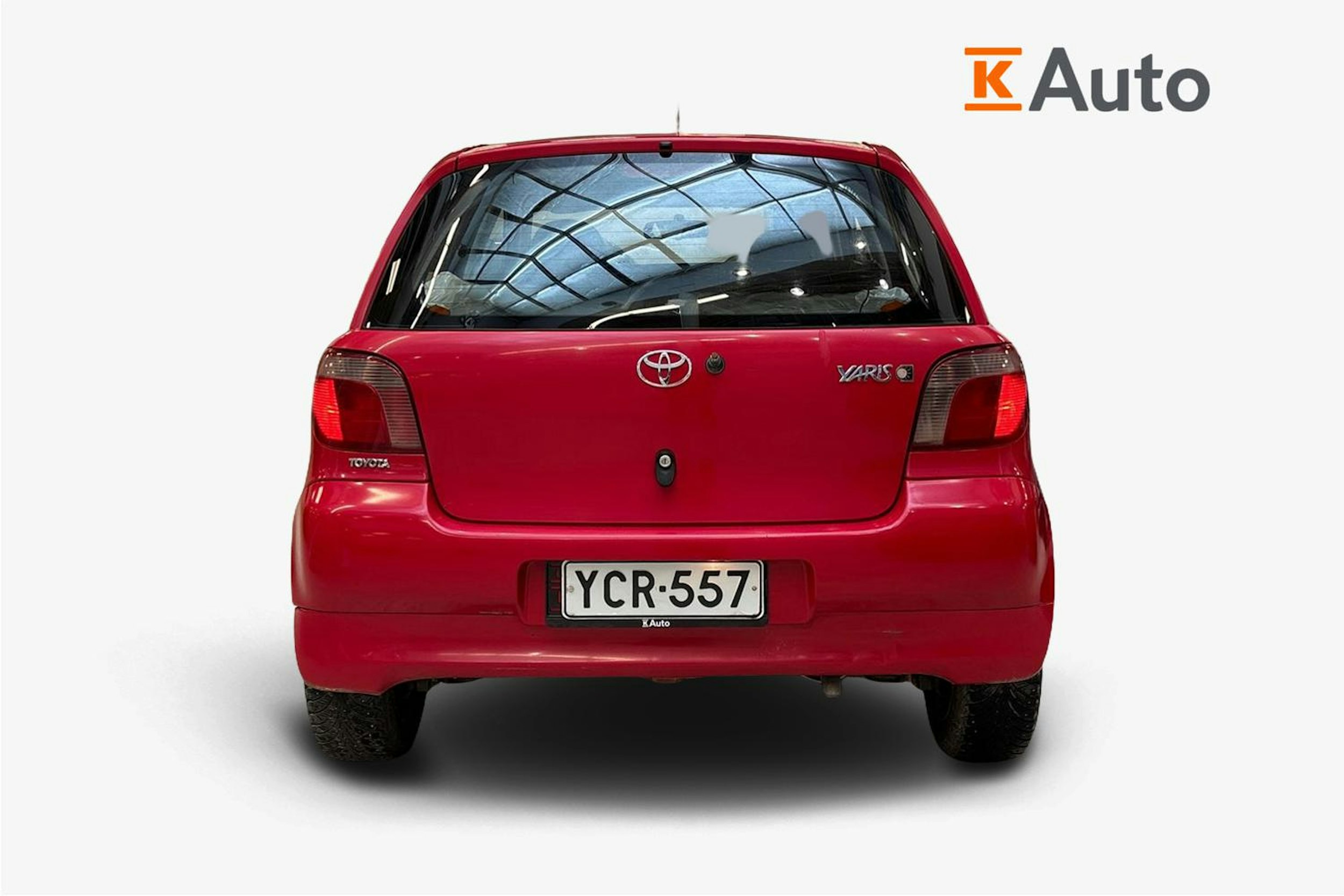 Punainen Toyota Yaris 1999 kuva 3.