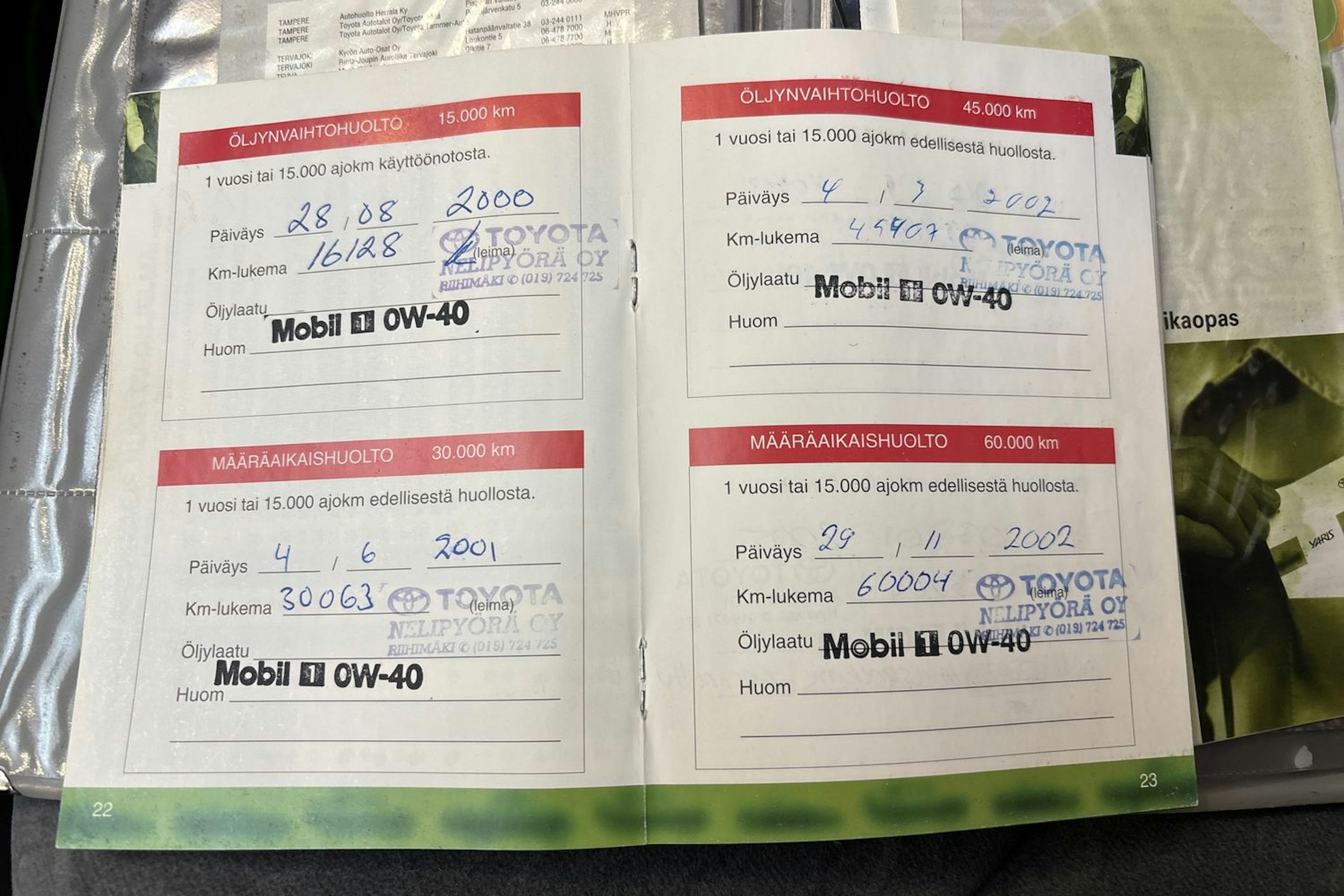 Punainen Toyota Yaris 1999 kuva 31.