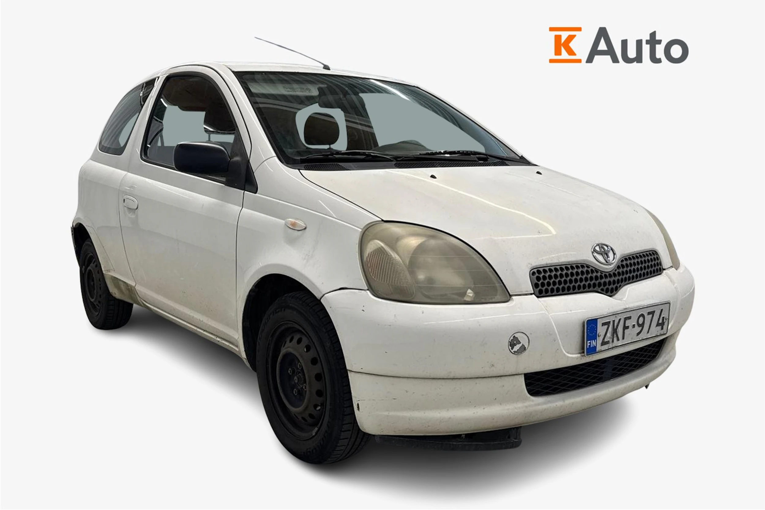 valkoinen Toyota Yaris 2002 kuva 1.