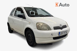 valkoinen Toyota Yaris 2002 kuva 1.