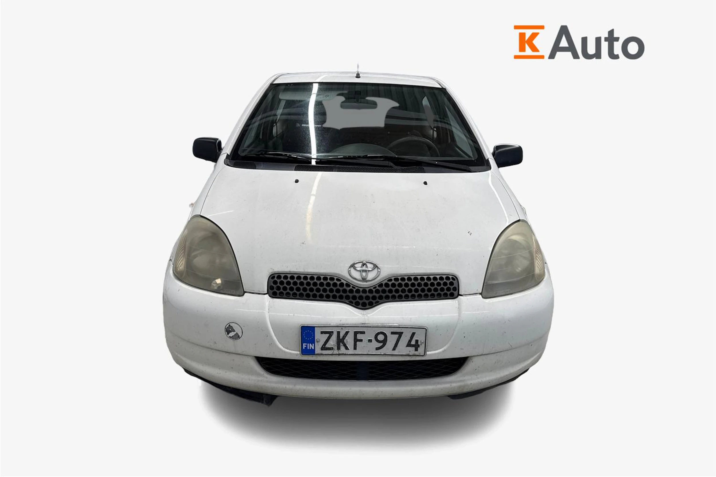 valkoinen Toyota Yaris 2002 kuva 4.