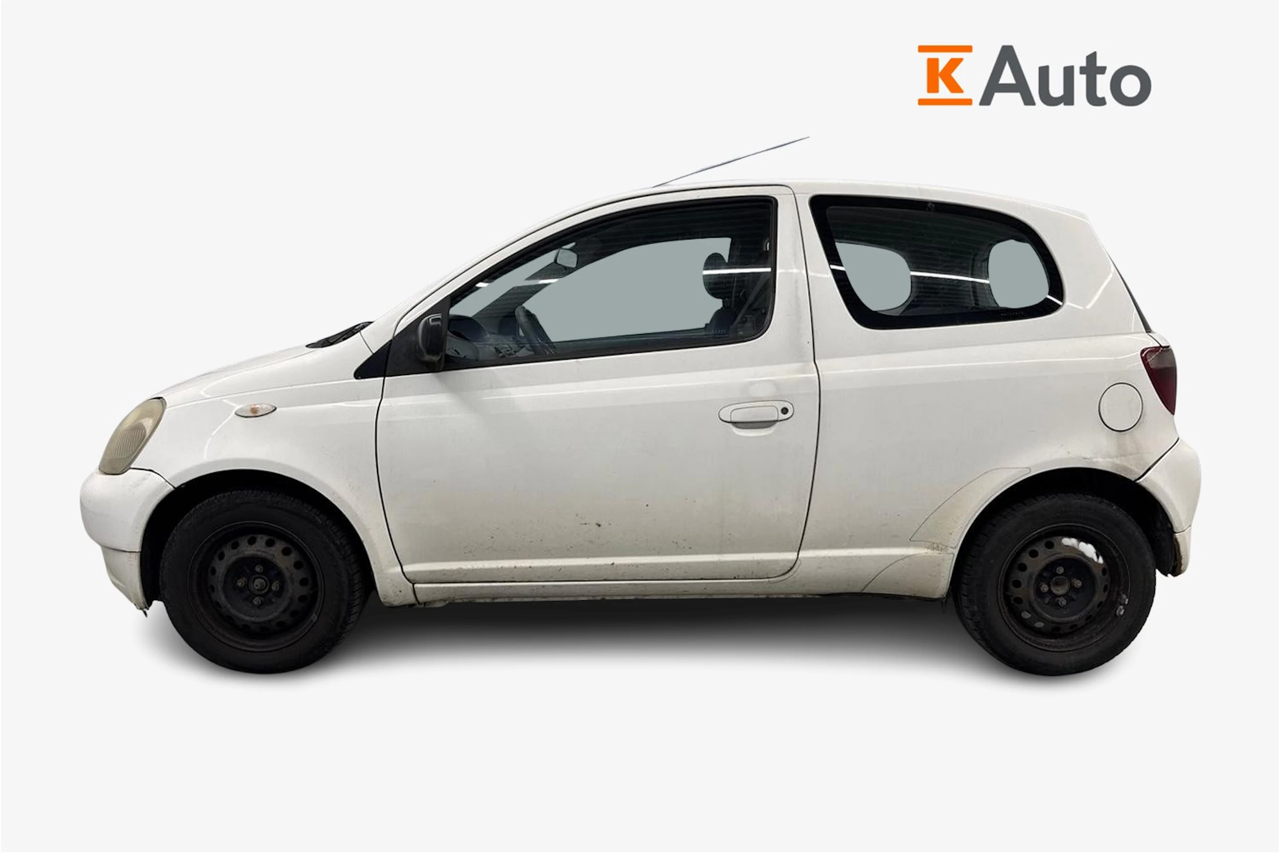 valkoinen Toyota Yaris 2002 kuva 5.