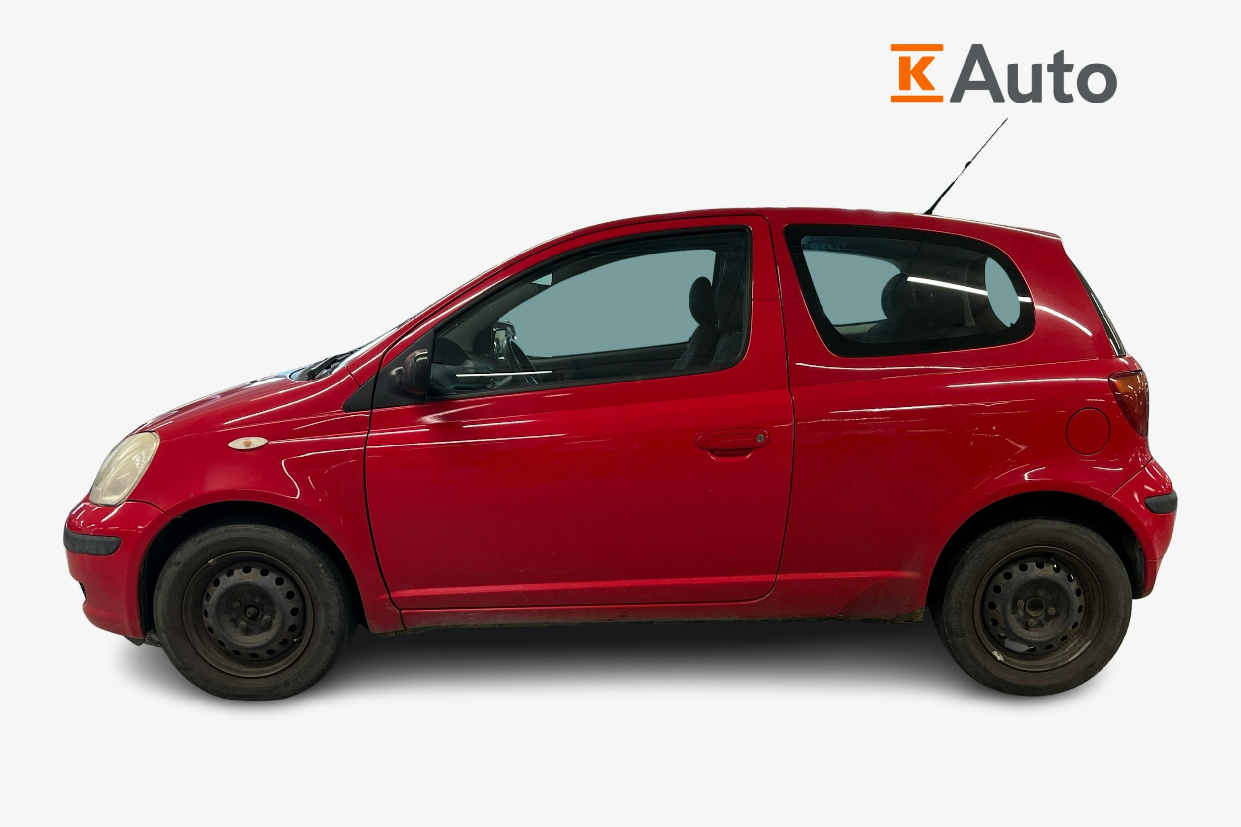 punainen Toyota Yaris 2003 kuva 5.