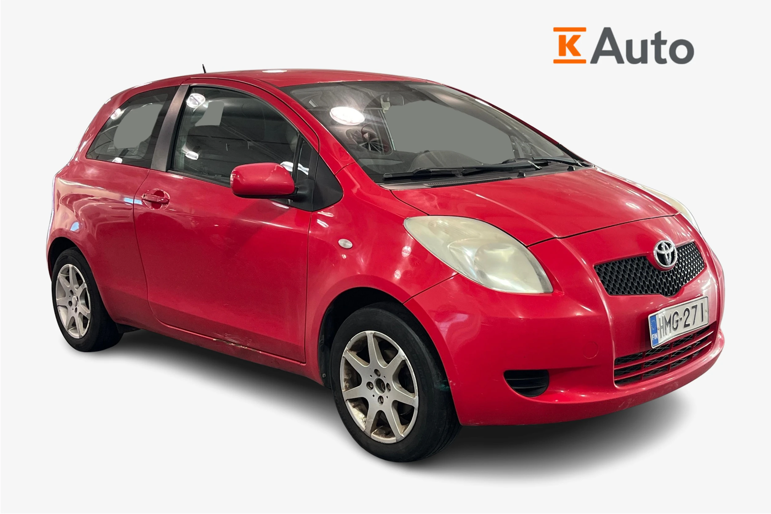 Punainen Toyota Yaris 2006 kuva 1.