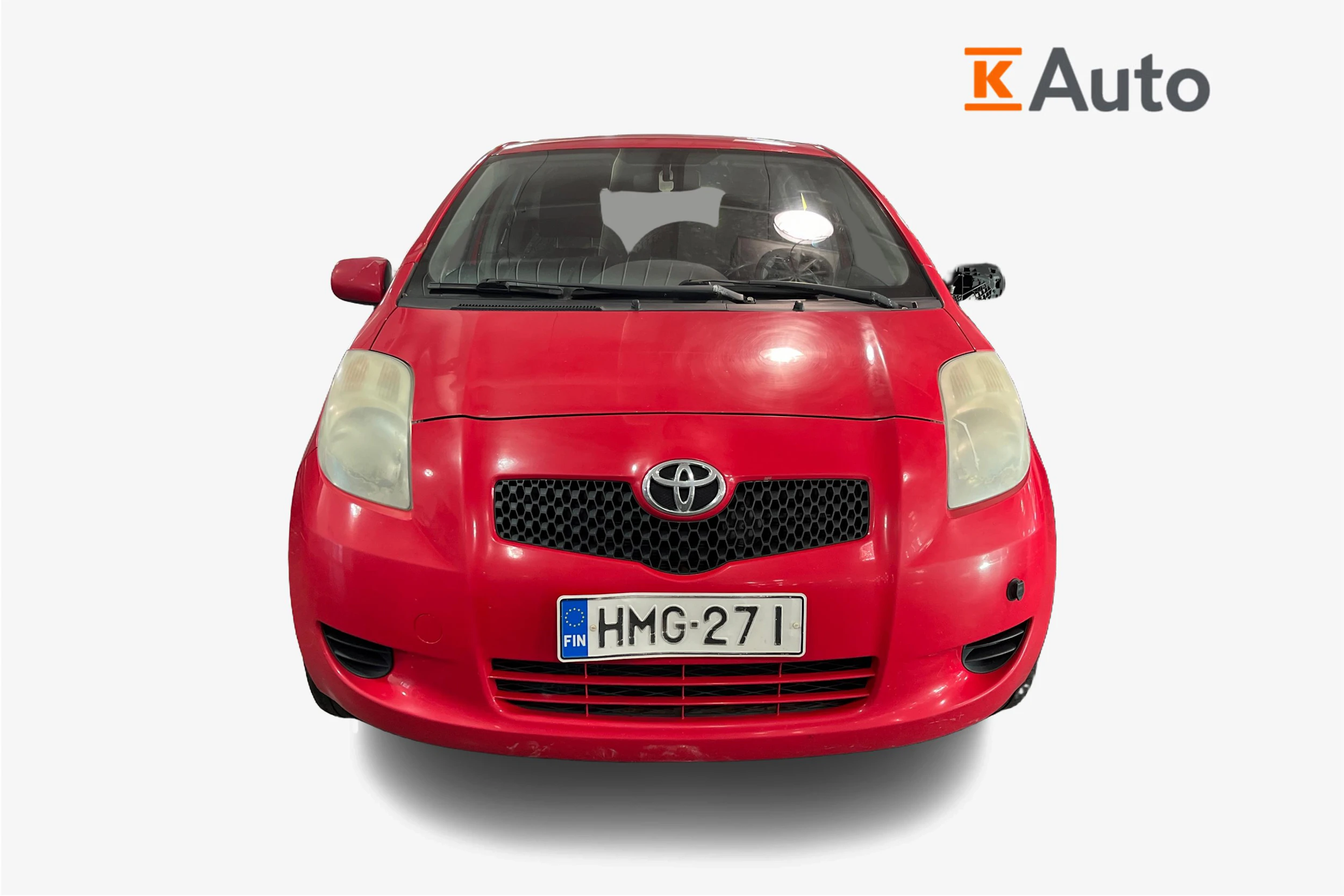 Punainen Toyota Yaris 2006 kuva 4.