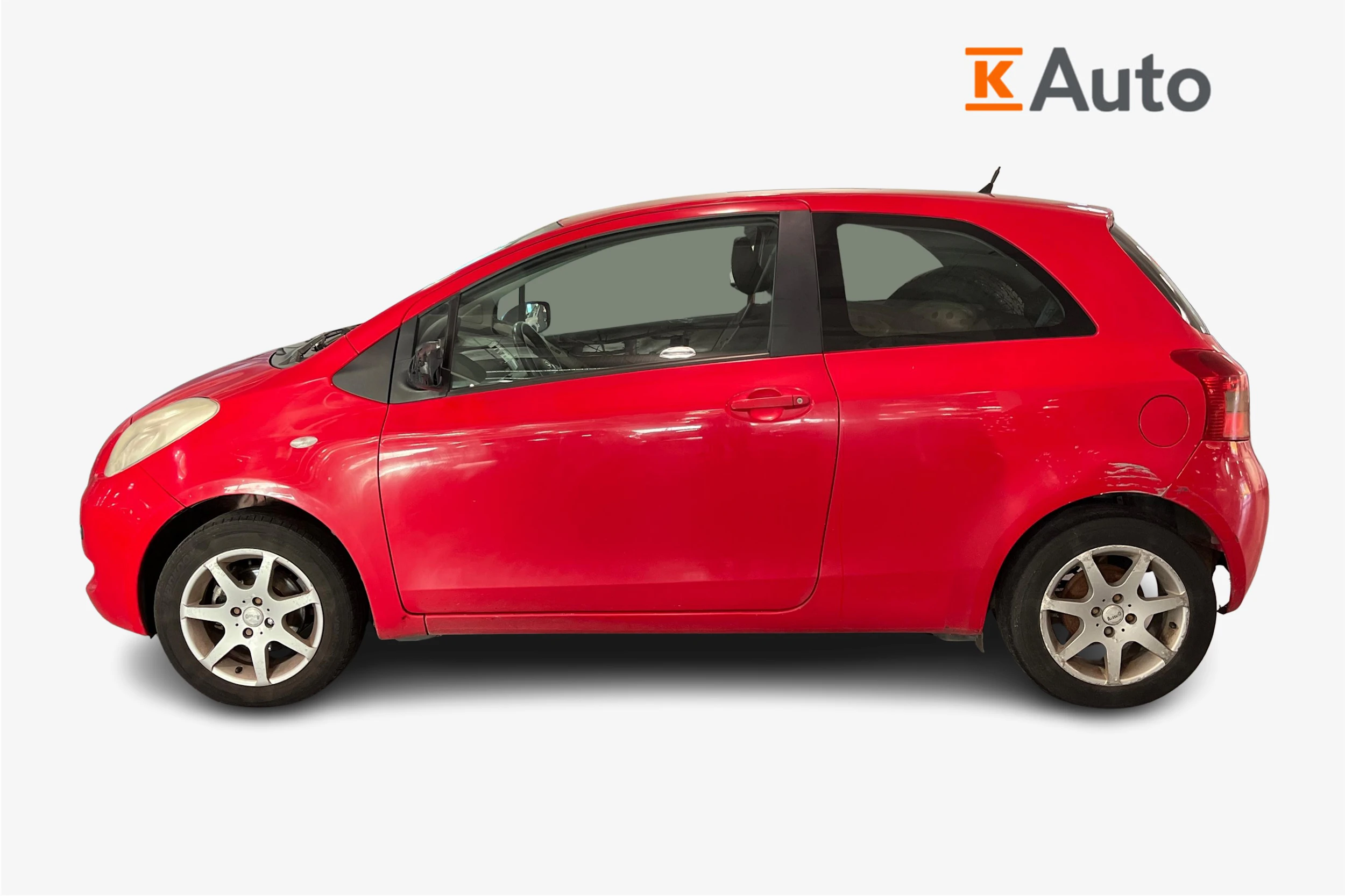 Punainen Toyota Yaris 2006 kuva 5.