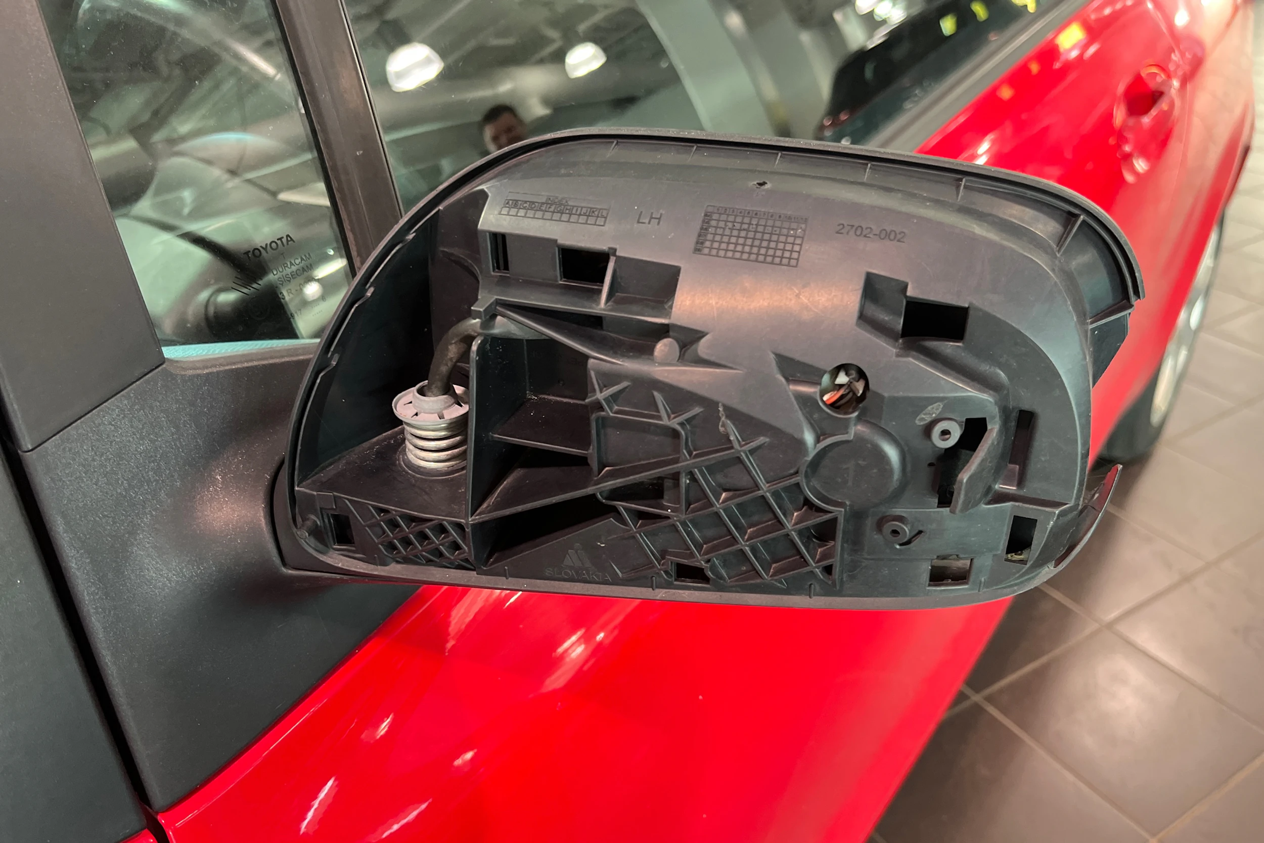 Punainen Toyota Yaris 2006 kuva 16.