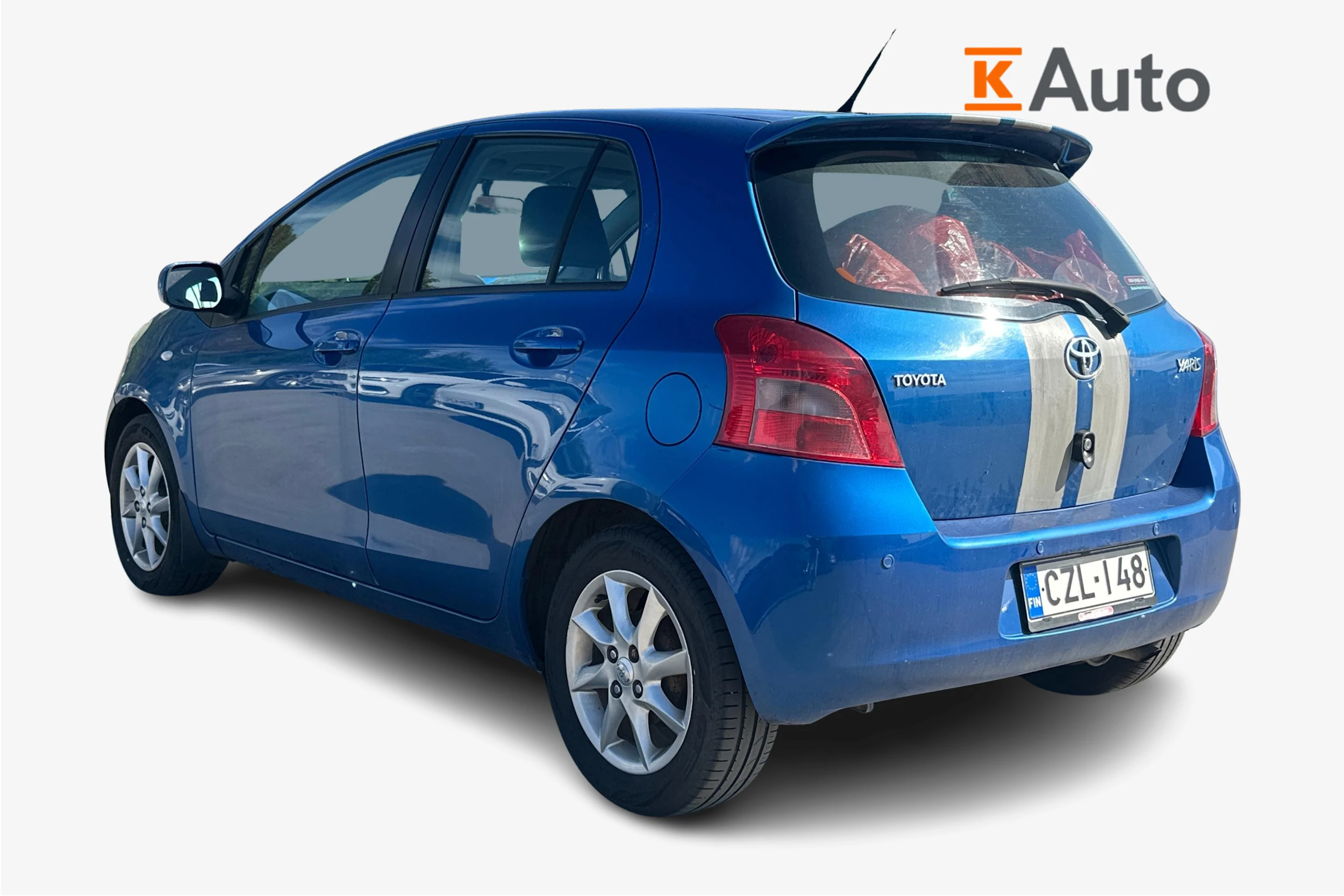 sininen Toyota Yaris 2007 kuva 2.