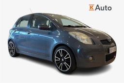 Harmaa Toyota Yaris 2007 kuva 1.