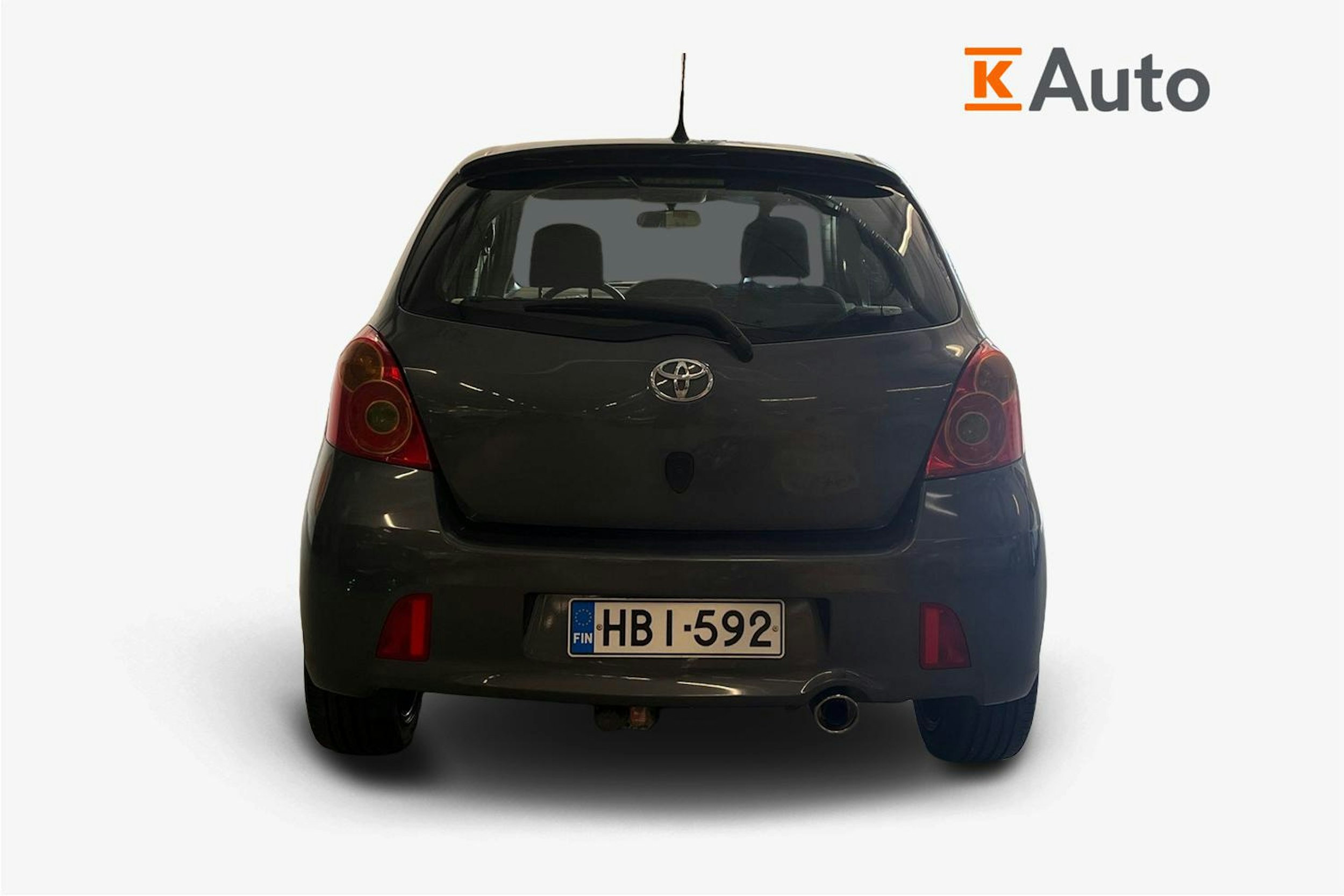 harmaa Toyota Yaris 2008 kuva 3.