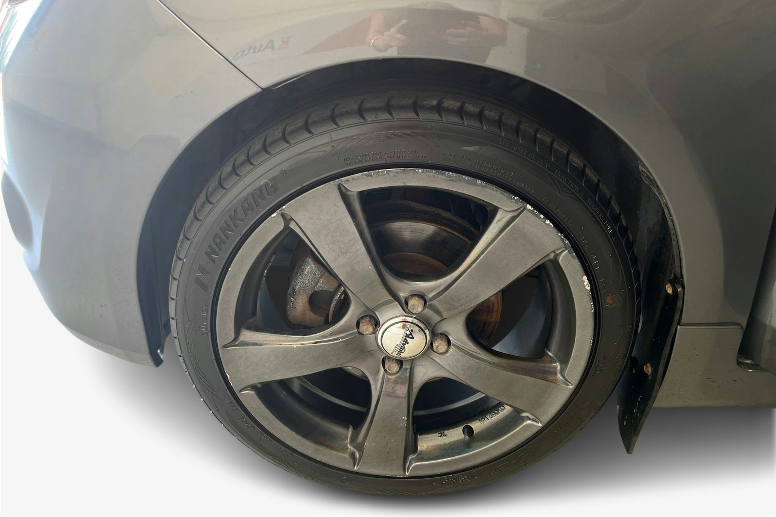 harmaa Toyota Yaris 2008 kuva 11.