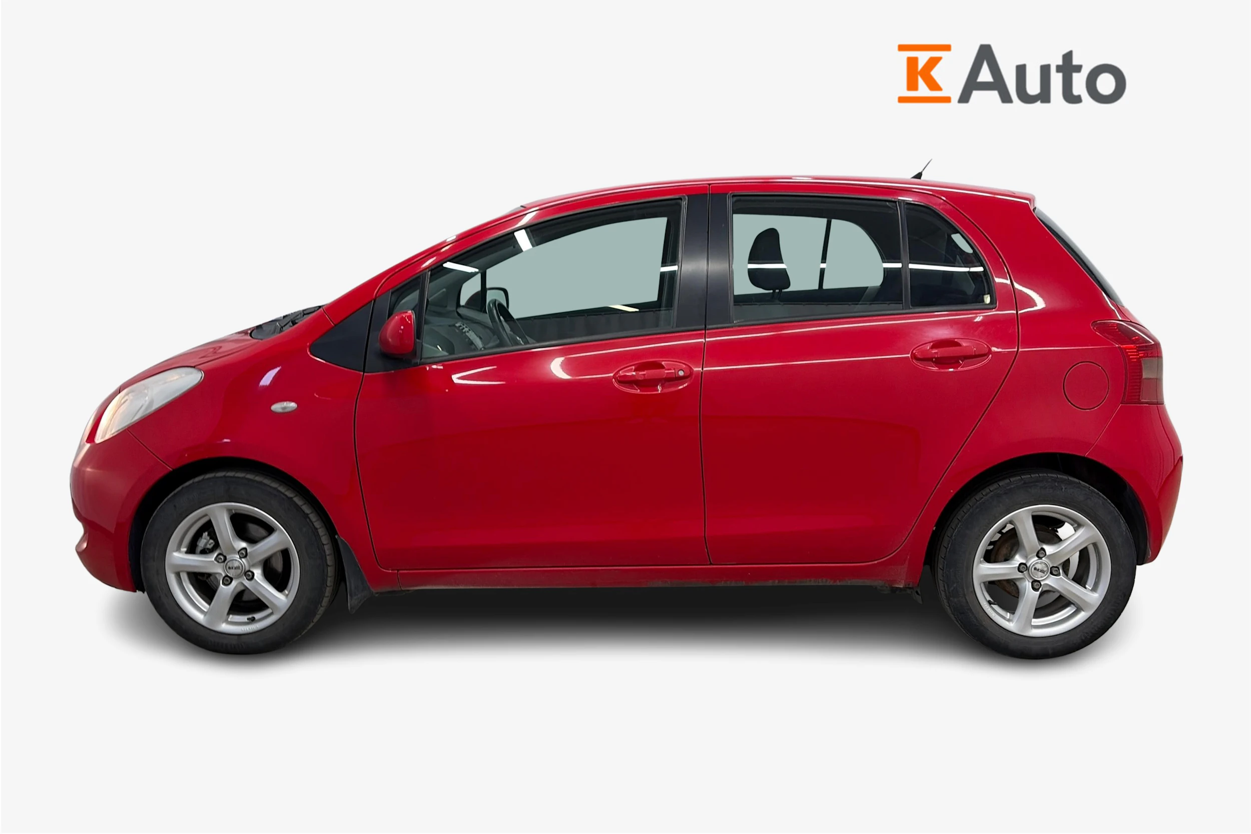 punainen Toyota Yaris 2008 kuva 7.