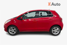 punainen Toyota Yaris 2008 kuva 7.