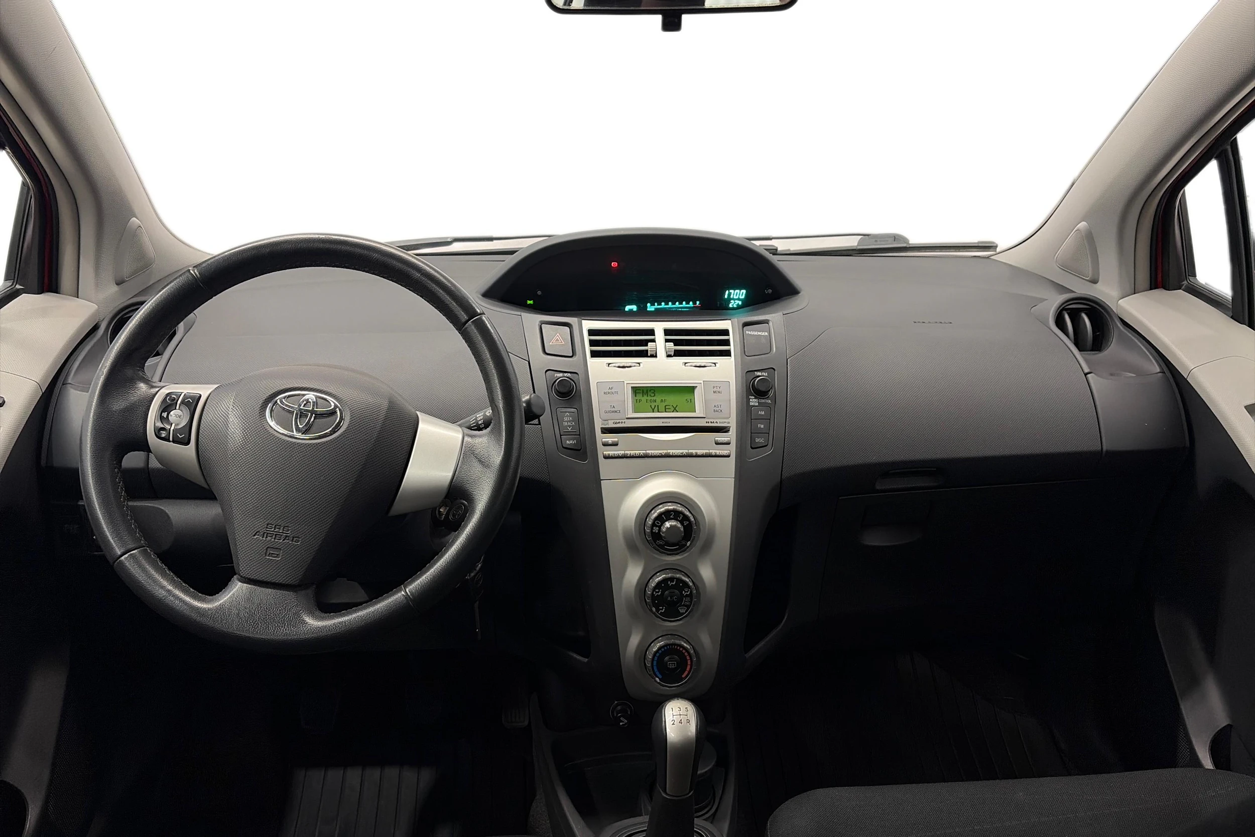 punainen Toyota Yaris 2008 kuva 9.
