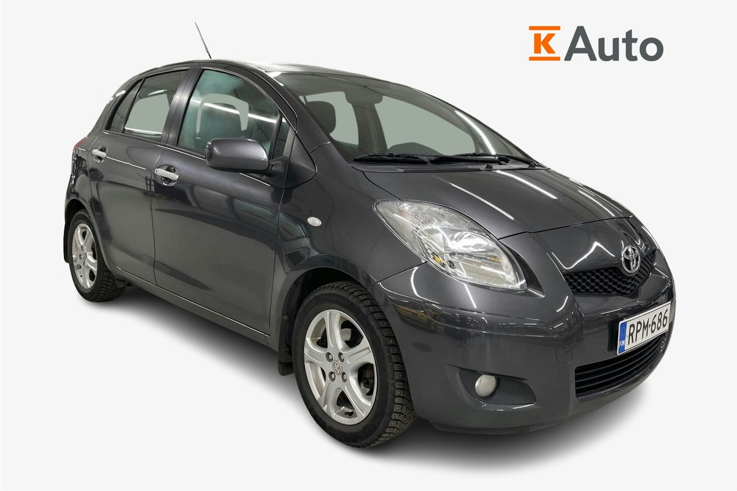 harmaa Toyota Yaris 2010 kuva 1.