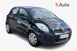 musta Toyota Yaris 2010 kuva 1.