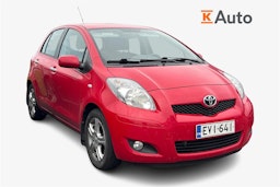 punainen Toyota Yaris 2011 kuva 1.