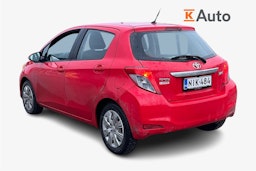 punainen Toyota Yaris 2011 kuva 2.
