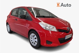 punainen Toyota Yaris 2012 kuva 1.