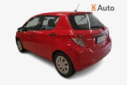 punainen Toyota Yaris 2012 kuva 2.