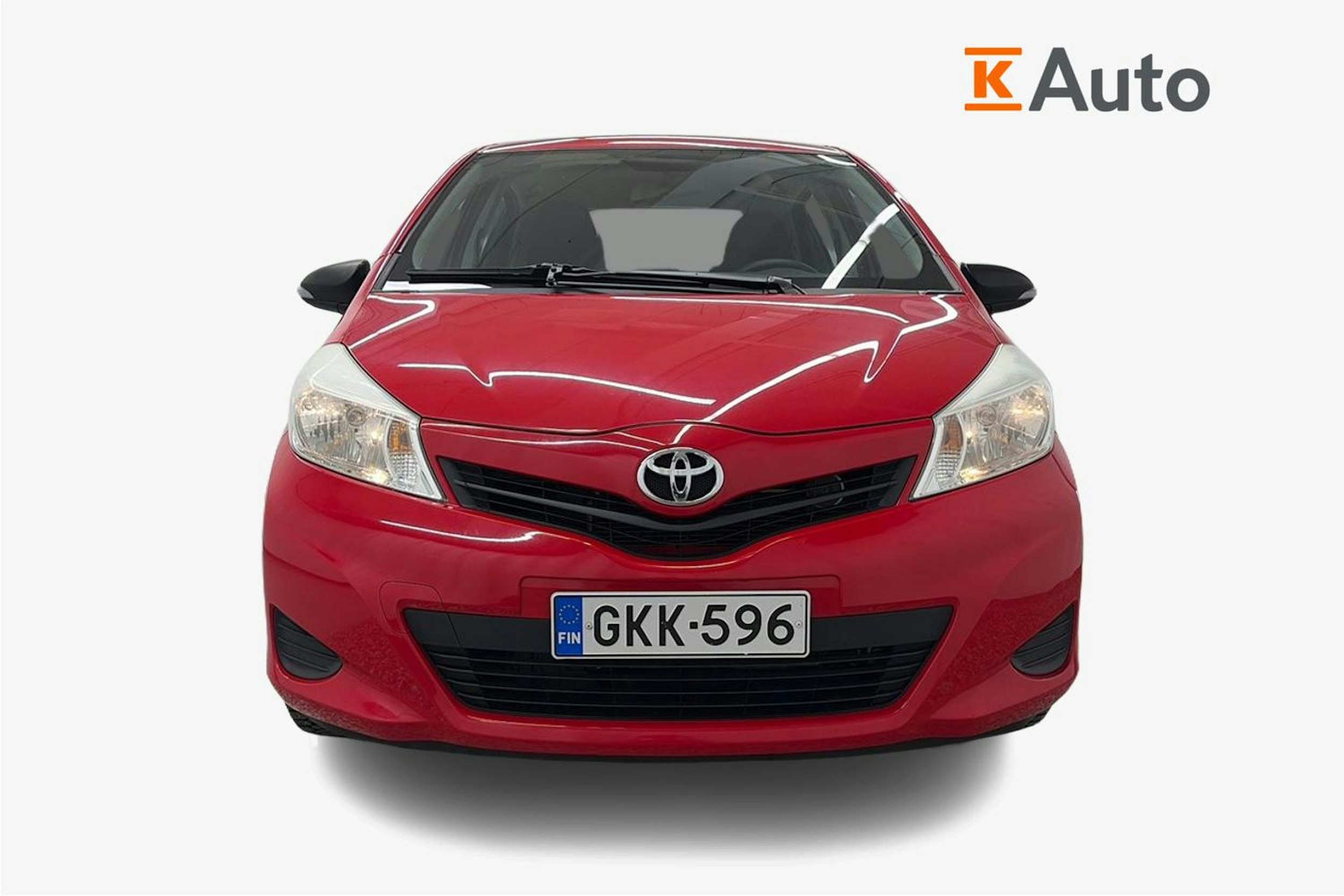 punainen Toyota Yaris 2012 kuva 4.