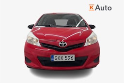 punainen Toyota Yaris 2012 kuva 4.