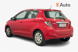 punainen Toyota Yaris 2012 kuva 2.