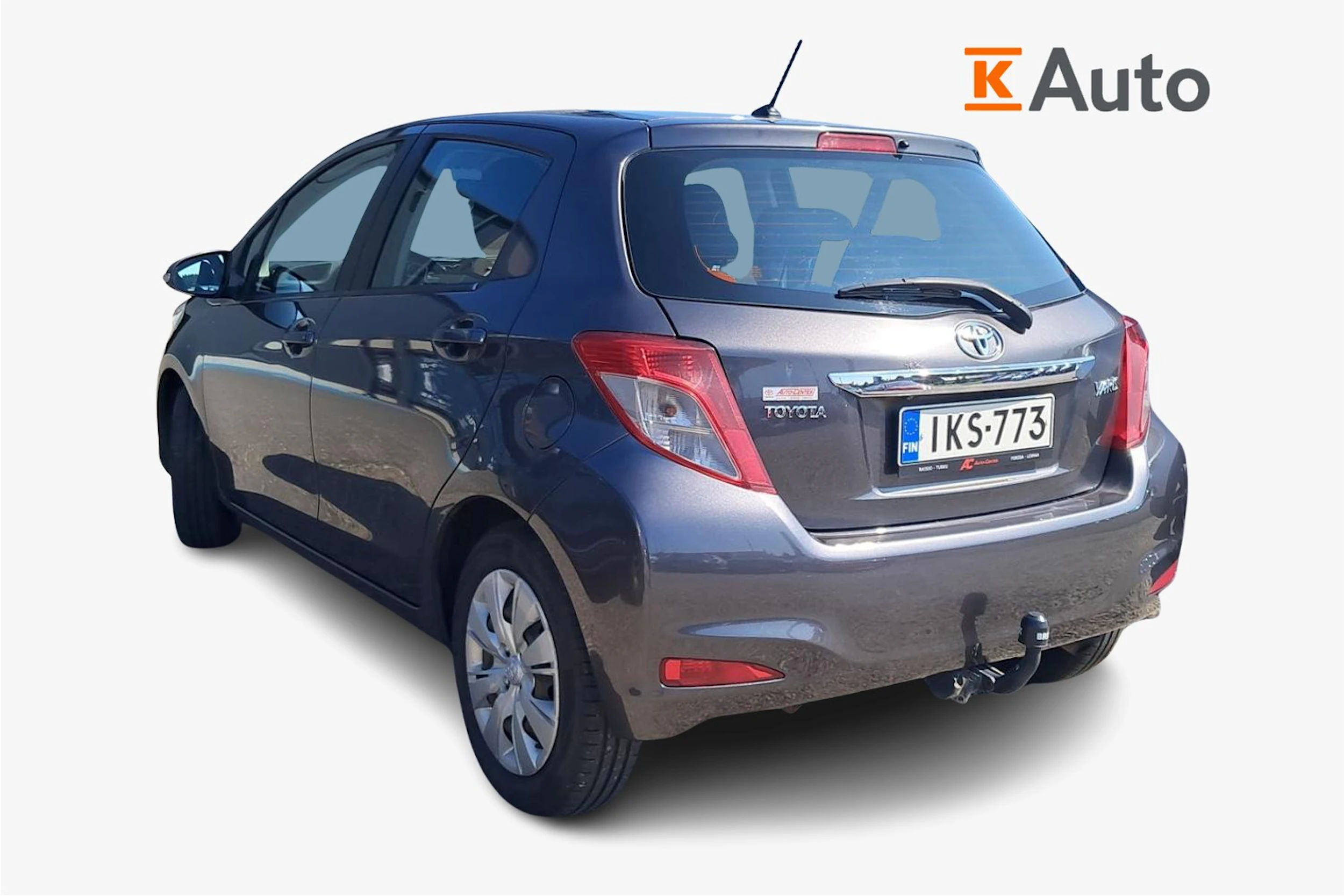 harmaa Toyota Yaris 2012 kuva 2.