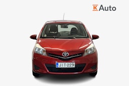 punainen Toyota Yaris 2012 kuva 4.