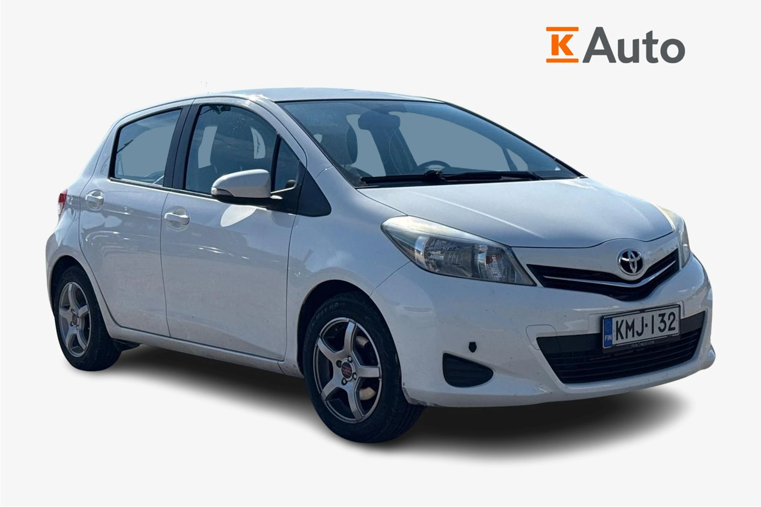 valkoinen Toyota Yaris 2012 kuva 1.