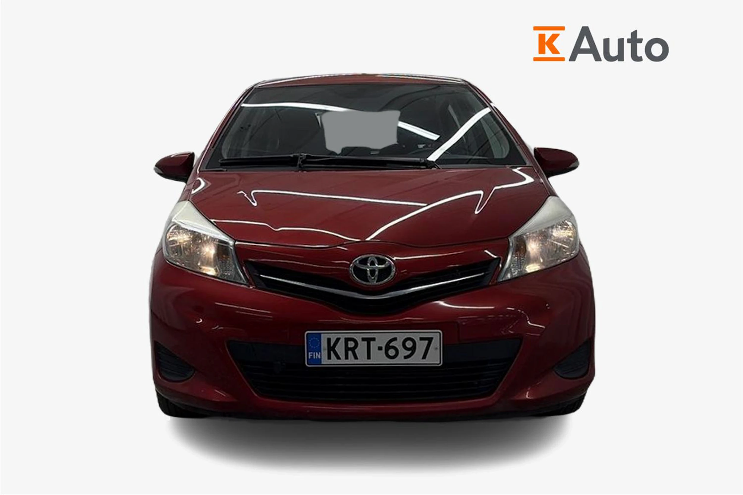 punainen Toyota Yaris 2012 kuva 5.