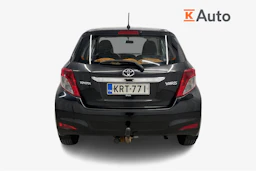 musta Toyota Yaris 2012 kuva 3.