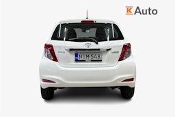 valkoinen Toyota Yaris 2012 kuva 3.