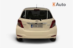 valkoinen Toyota Yaris 2012 kuva 3.