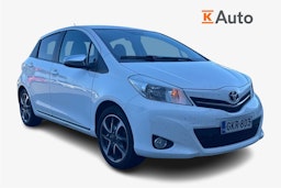 valkoinen Toyota Yaris 2013 kuva 1.