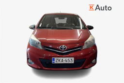 punainen Toyota Yaris 2013 kuva 4.