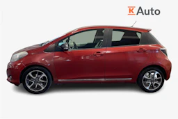 punainen Toyota Yaris 2013 kuva 5.