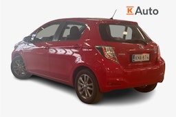 punainen Toyota Yaris 2014 kuva 2.