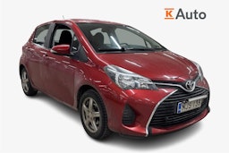 punainen Toyota Yaris 2014 kuva 1.