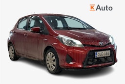 punainen Toyota Yaris 2014 kuva 1.
