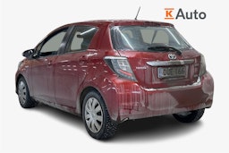 punainen Toyota Yaris 2014 kuva 2.