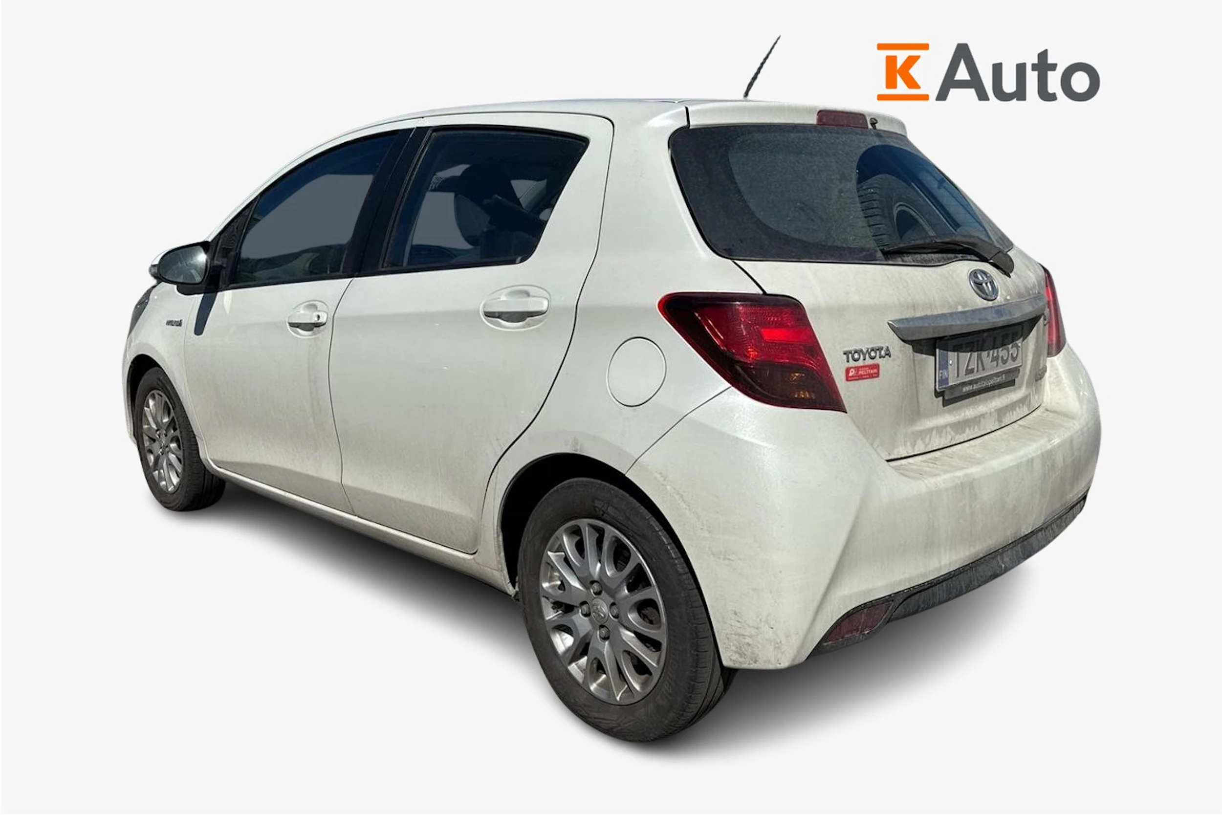 valkoinen Toyota Yaris 2014 kuva 2.