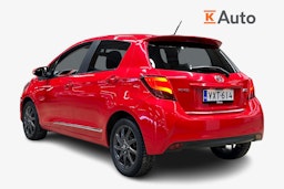 punainen Toyota Yaris 2014 kuva 2.