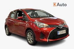 Punainen Toyota Yaris 2015 kuva 1.