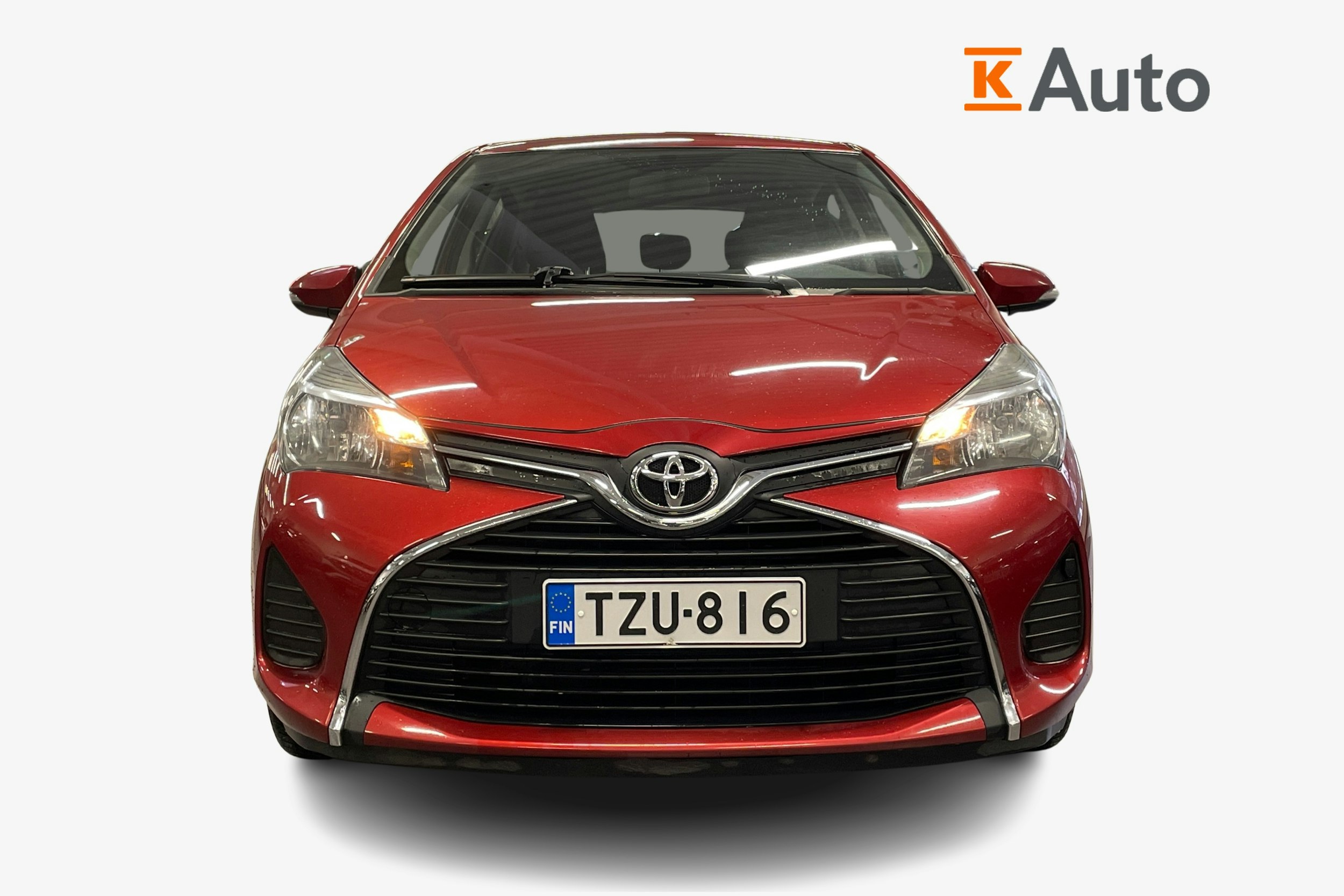 Punainen Toyota Yaris 2015 kuva 4.