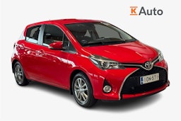 punainen Toyota Yaris 2016 kuva 1.